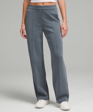 Παντελονι Lululemon Softstreme Pintuck Mid-Rise Regular γυναικεια γκρι | Greece-2319405