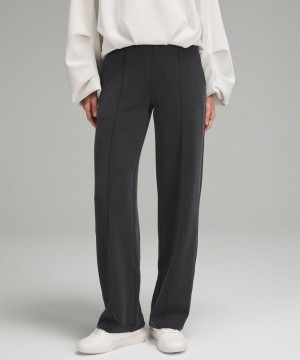 Παντελονι Lululemon Softstreme Pintuck Mid-Rise Regular γυναικεια μαυρα | Greece-2045813