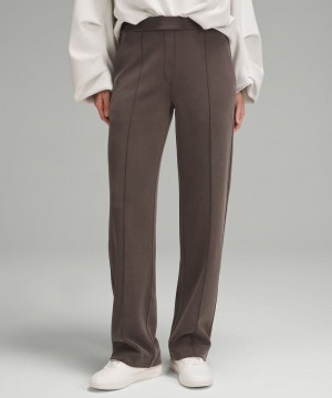 Παντελονι Lululemon Softstreme Pintuck Mid-Rise Regular γυναικεια σοκολάτα | Greece-7931462