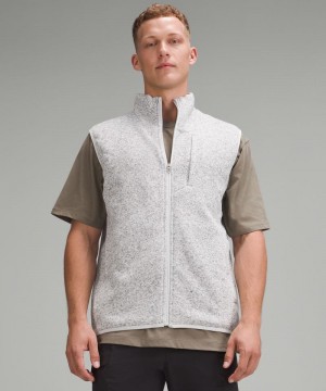 Γιλεκο Lululemon Sojourn Knit ανδρικα ασπρα ασπρα | Greece-7538296