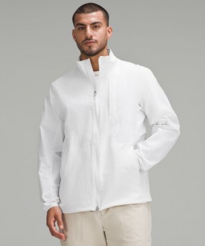 Μπουφαν Lululemon Sojourn Windbreaker ανδρικα ασπρα | Greece-7390165