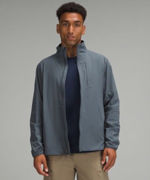 Μπουφαν Lululemon Sojourn Windbreaker ανδρικα γκρι | Greece-9076581