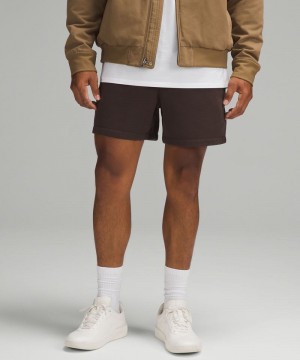 Σορτσ Lululemon Steady State Classic-Fit 5" ανδρικα σοκολάτα | Greece-3946502