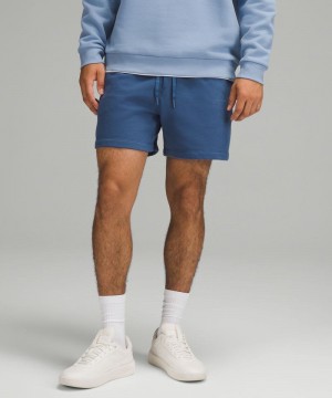 Σορτσ Lululemon Steady State Classic-Fit 5" ανδρικα μπλε | Greece-2570863