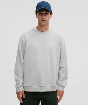 Φουτερ Lululemon Steady State Crew ανδρικα ασημι | Greece-2156973
