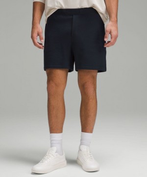 Σορτσ Lululemon Steady State Relaxed-Fit 5" ανδρικα σκουρο μπλε | Greece-8906513