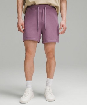 Σορτσ Lululemon Steady State Relaxed-Fit 5" ανδρικα μωβ | Greece-3914287