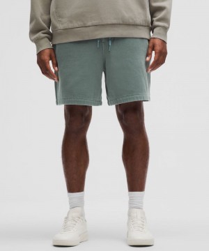 Σορτσ Lululemon Steady State Relaxed-Fit 7" ανδρικα ανοιχτο μπλε βαθυ πρασινο | Greece-3204197