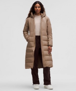 Μπουφαν Lululemon StretchSeal Sleet Street Long γυναικεια γκρι | Greece-1396524
