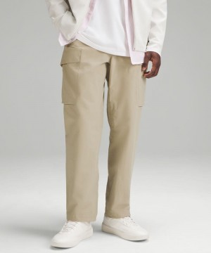 Παντελονι Lululemon Stretch Cotton VersaTwill Relaxed-Fit Cargo ανδρικα Χακί | Greece-0816935