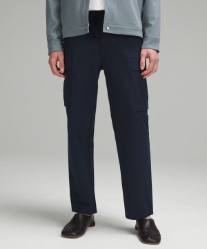 Παντελονι Lululemon Stretch Cotton VersaTwill Relaxed-Fit Cargo ανδρικα σκουρο μπλε | Greece-9167850