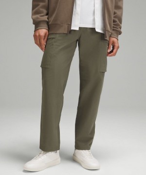 Παντελονι Lululemon Stretch Cotton VersaTwill Relaxed-Fit Cargo ανδρικα πρασινο | Greece-3079184