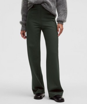 Παντελονι Lululemon Stretch Knit Straight-Leg Pull-On γυναικεια βαθυ πρασινο | Greece-8054916