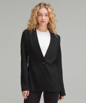 Μπλέιζερ Lululemon Stretch Knit γυναικεια βαθυ πρασινο | Greece-3726591