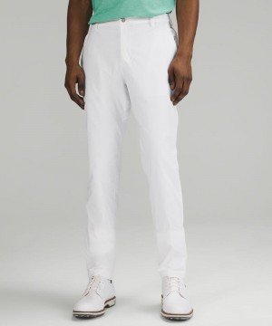 Παντελονι Lululemon Stretch Nylon Classic-Tapered Golf 34" ανδρικα ασπρα | Greece-8493502