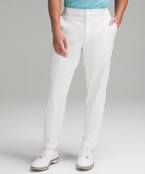 Παντελονι Lululemon Stretch Nylon Classic-Tapered Golf 32" ανδρικα ασπρα | Greece-0468513