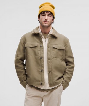 Μπουφαν Lululemon Sueded Utility ανδρικα καφε | Greece-6970142