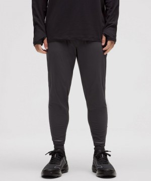 Παντελονι Lululemon Surge Hybrid Shorter Reflective ανδρικα μαυρα γκρι | Greece-4186753