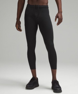 Κολαν Lululemon Surge Tight 22" ανδρικα μαυρα | Greece-6930541