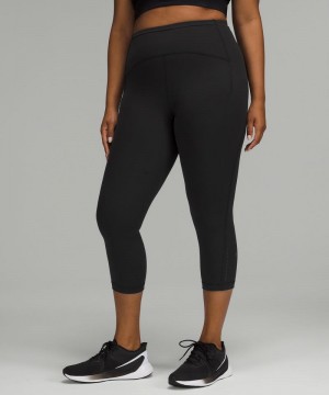 Κολαν Lululemon Swift Speed High-Rise Crop 21" γυναικεια μαυρα | Greece-9650724
