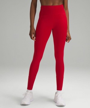 Κολαν Lululemon Swift Speed High-Rise Tight 28" γυναικεια σκούρο κοκκινα | Greece-2137059