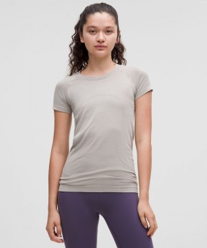μπλουζακια Lululemon Swiftly Tech Short-Sleeve 2.0 γυναικεια ανοιχτο μπλε | Greece-1904265