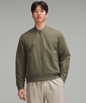 Μπουφαν Lululemon Switch Over Bomber ανδρικα πρασινο | Greece-4976251