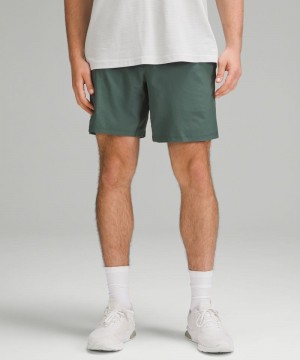 Σορτσ Lululemon T.H.E. Linerless 7" ανδρικα σκούρο πρασινο | Greece-1745628