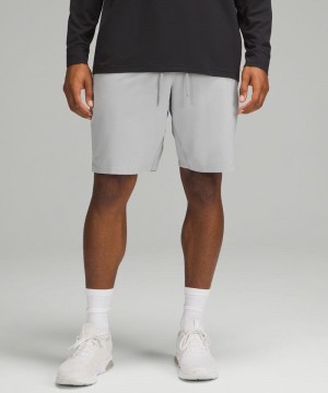 Σορτσ Lululemon T.H.E. Linerless 9" ανδρικα ασημι | Greece-6309258