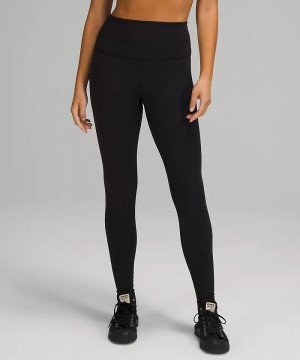 Κολαν Lululemon Team Canada Wunder Train High-Rise Tight 28" γυναικεια μαυρα | Greece-7380425