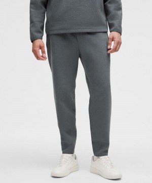 Παντελονι Lululemon Textured Spacer Classic-Tapered ανδρικα γκρι | Greece-9605834