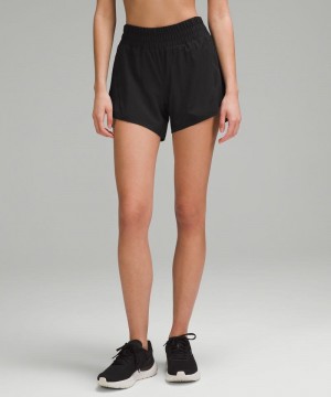 Σορτσ Lululemon Track That Mid-Rise Lined 5" γυναικεια μαυρα | Greece-9123675