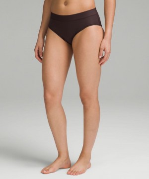 εσωρουχα Lululemon UnderEase High-Rise Bikini γυναικεια σοκολάτα | Greece-1634928