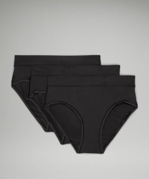 εσωρουχα Lululemon UnderEase High-Rise Bikini γυναικεια μαυρα | Greece-1352864