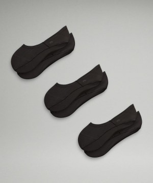 Καλτσεσ Lululemon Unisex Smooth and Sleek No-Show γυναικεια μαυρα | Greece-5043621