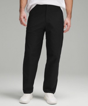 Παντελονι Lululemon Utilitech Carpenter Straight Leg ανδρικα μαυρα | Greece-9754026
