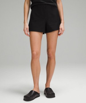 Σορτσ Lululemon Utilitech Relaxed-Fit High-Rise 3.5" γυναικεια μαυρα | Greece-0213578