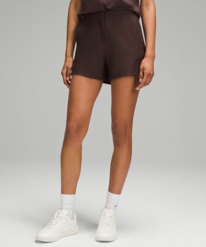 Σορτσ Lululemon Utilitech Relaxed-Fit High-Rise 3.5" γυναικεια σοκολάτα | Greece-7045126