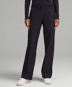 Παντελονι Lululemon Utilitech Relaxed-Fit Mid-Rise γυναικεια μαυρα | Greece-0784923