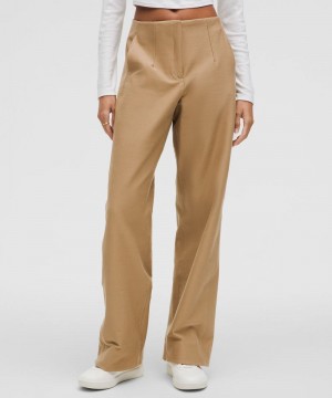Παντελονι Lululemon Utilitech Relaxed-Fit Mid-Rise γυναικεια καφε | Greece-7180234
