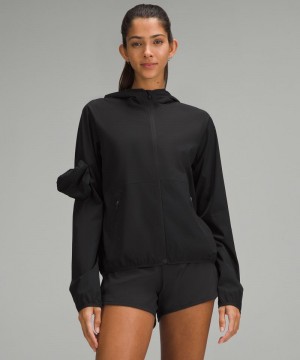 Μπουφαν Lululemon Ventilated Packable Trail Running γυναικεια μαυρα | Greece-6297453