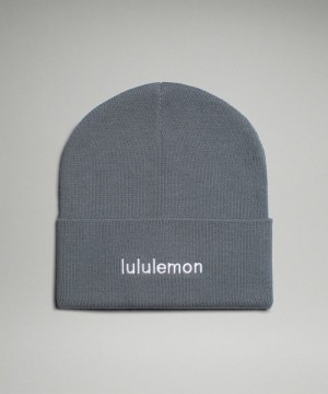 Σκουφακι Lululemon Warm Revelation γυναικεια γκρι ασπρα | Greece-4653018