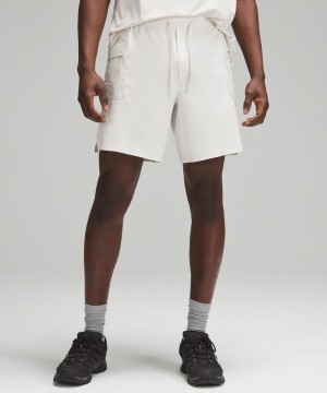 Σορτσ Lululemon Water-Repellent Hiking 8" ανδρικα Μπεζ | Greece-2540836