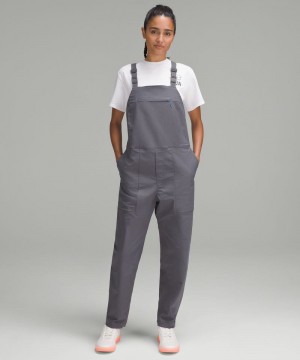 Παντελονι Lululemon Woven Overalls γυναικεια γκρι | Greece-2847160