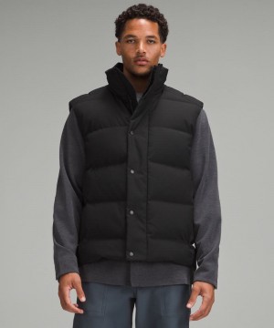 Γιλεκο Lululemon Wunder Puff 600-Down-Fill ανδρικα μαυρα | Greece-1802763