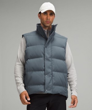 Γιλεκο Lululemon Wunder Puff 600-Down-Fill ανδρικα γκρι | Greece-3160942