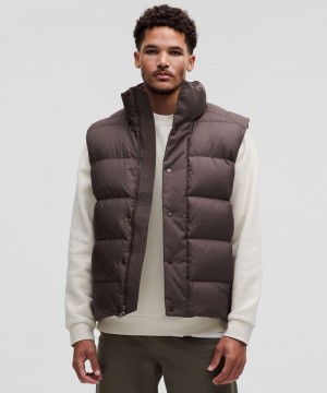Γιλεκο Lululemon Wunder Puff ανδρικα σοκολάτα | Greece-6798250