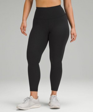 Κολαν Lululemon Wunder Train Contour Fit High-Rise Tight 25" γυναικεια μαυρα | Greece-4107538