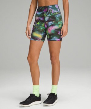 Σορτσ Lululemon Wunder Train High-Rise 6" γυναικεια Πολύχρωμο | Greece-7589624