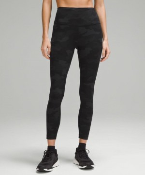Κολαν Lululemon Wunder Train High-Rise Tight 25" γυναικεια καμουφλάζ μαυρα Πολύχρωμο | Greece-3154879